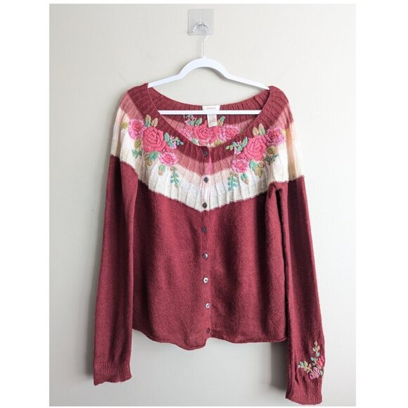 Sundance floral embroidered cardian - Picture 2 of 9